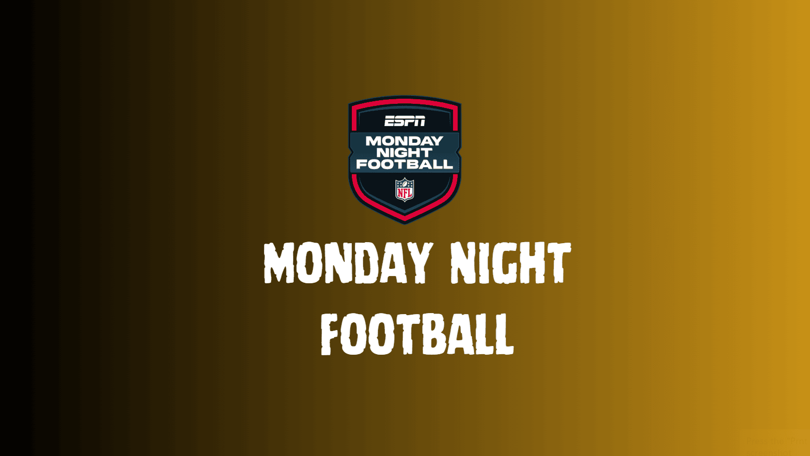 monday night football